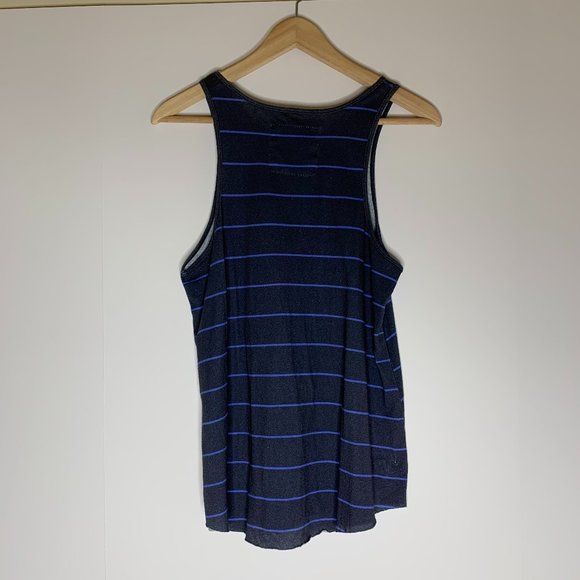 Frank & Eileen Tee Lab High Neck Tank Blue striped - Picture 4 of 11